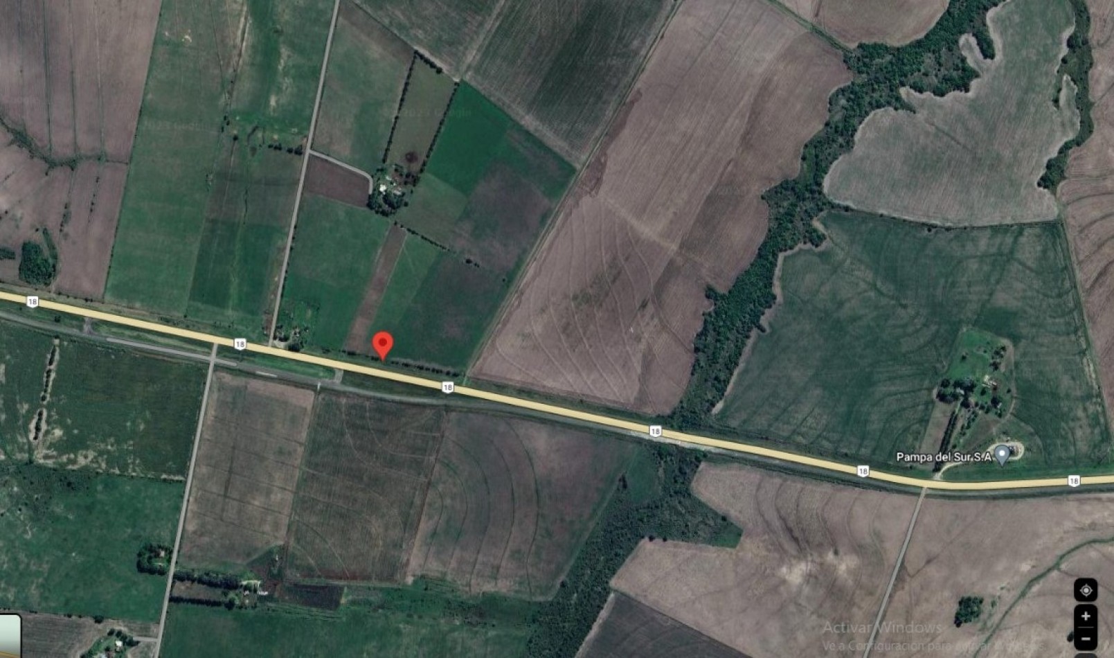 CAMPO A LA VENTA EN RUTA 18 KM 34