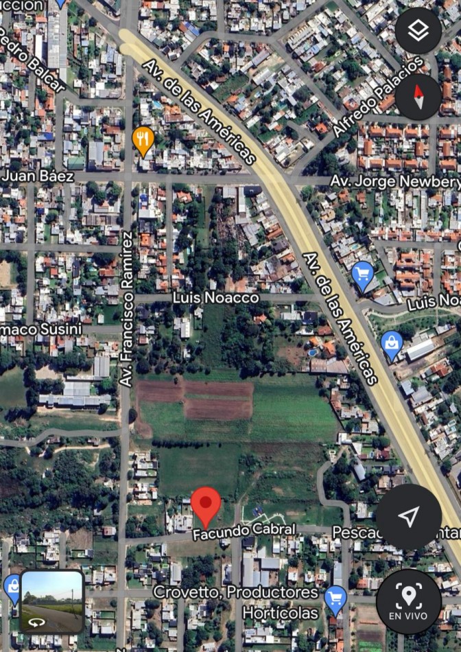 LOTE A LA VENTA EN ZONA LARRALDE Y AVENIDA RAMIREZ 