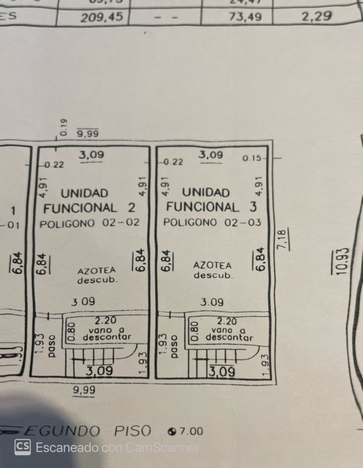DUPLEX EN VENTA SOBRE AVENIDA RAMIREZ