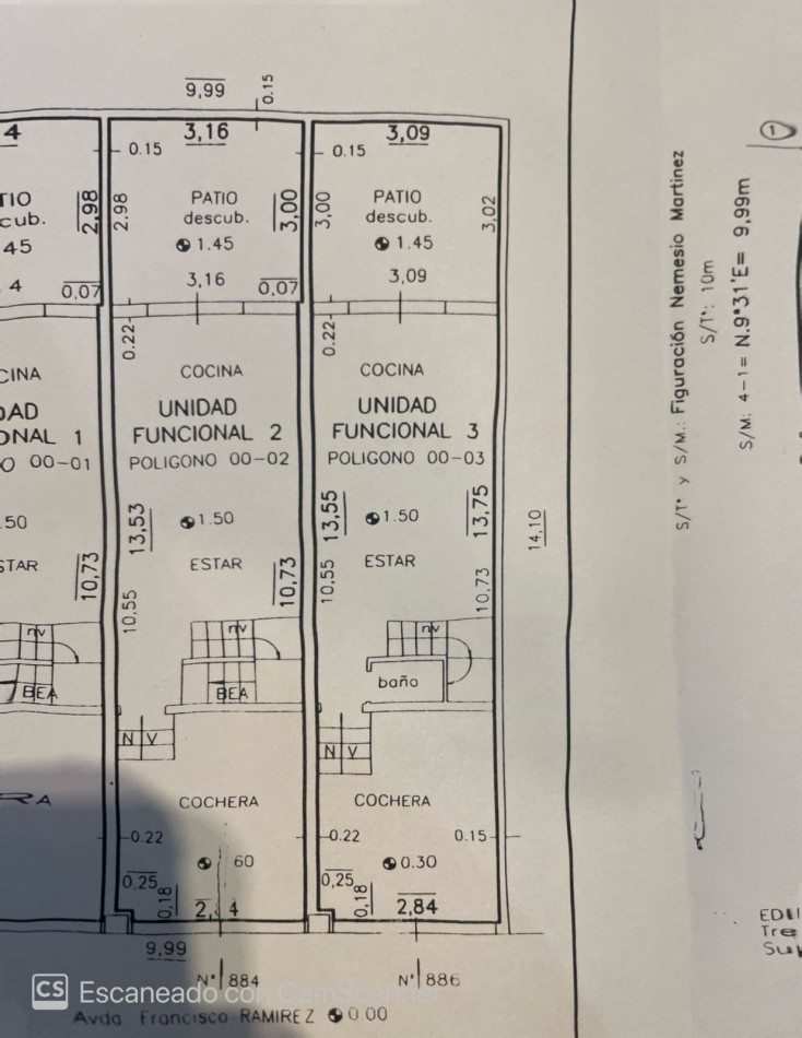 DUPLEX EN VENTA SOBRE AVENIDA RAMIREZ