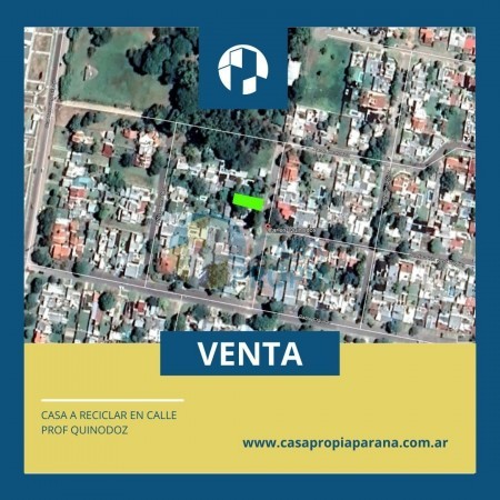 ZONA SANTUARIO DE SCHOENSTTAD  AMPLIO LOTE CON CASA A RECICLAR