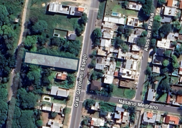 Lote en venta sobre Gral. Espejo y Nasario Medrano